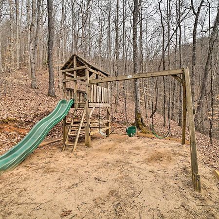 Luxury Cabin Rental In Franklin With Private Hot Tub المظهر الخارجي الصورة