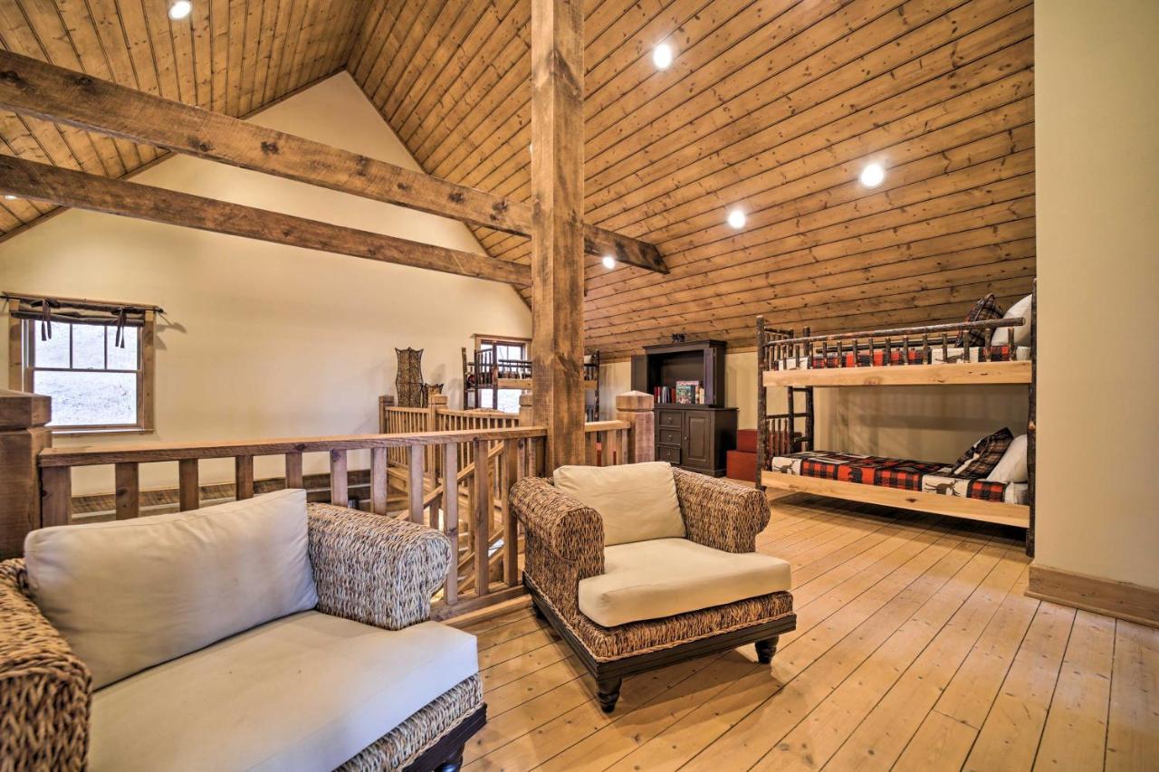 Luxury Cabin Rental In Franklin With Private Hot Tub المظهر الخارجي الصورة