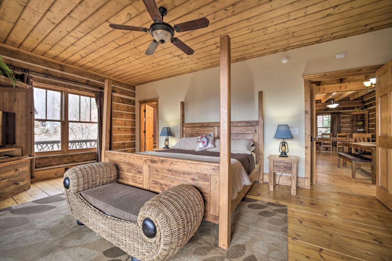 Luxury Cabin Rental In Franklin With Private Hot Tub المظهر الخارجي الصورة