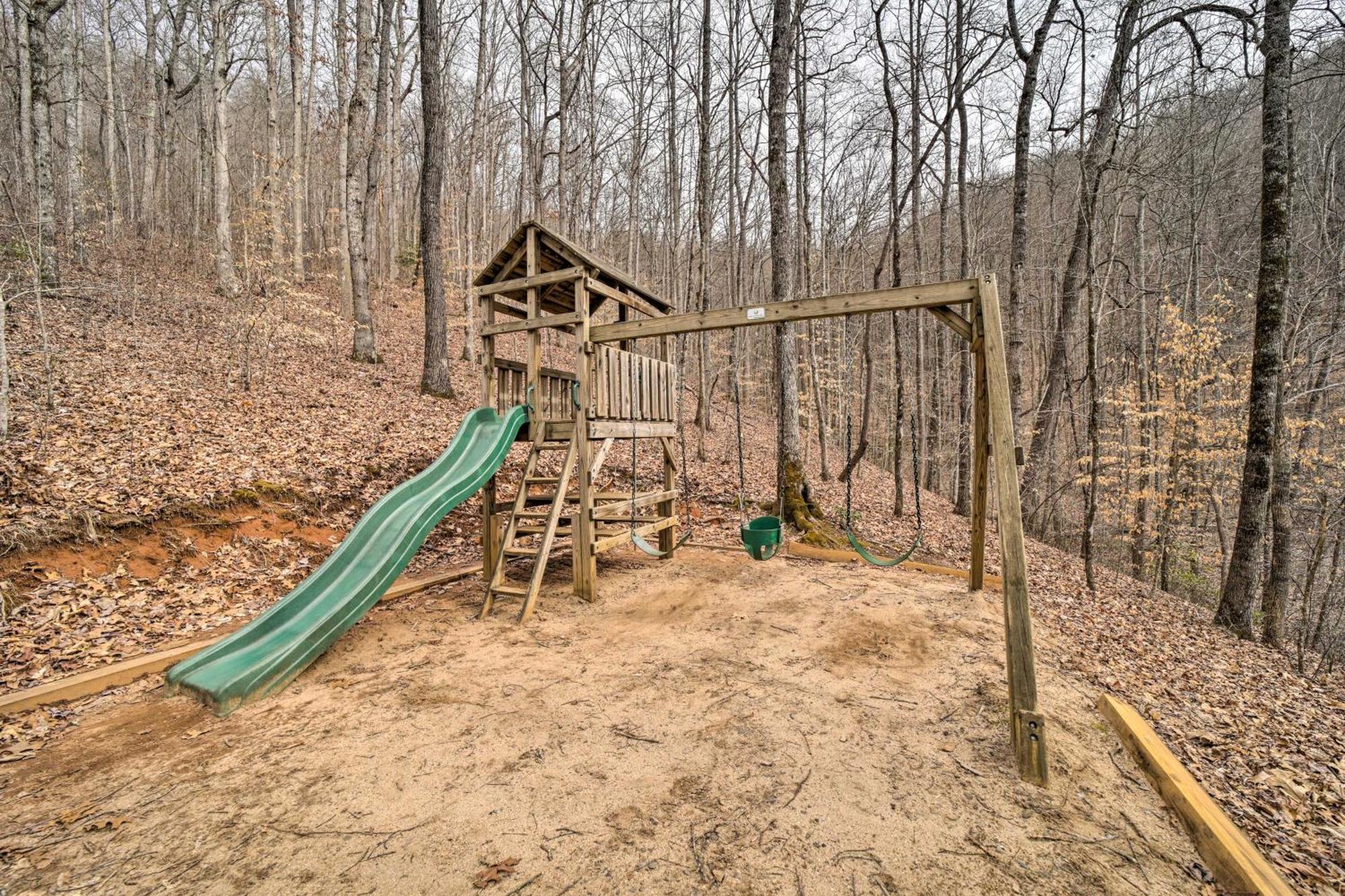 Luxury Cabin Rental In Franklin With Private Hot Tub المظهر الخارجي الصورة